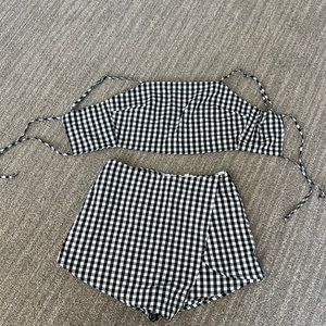 Gingham set